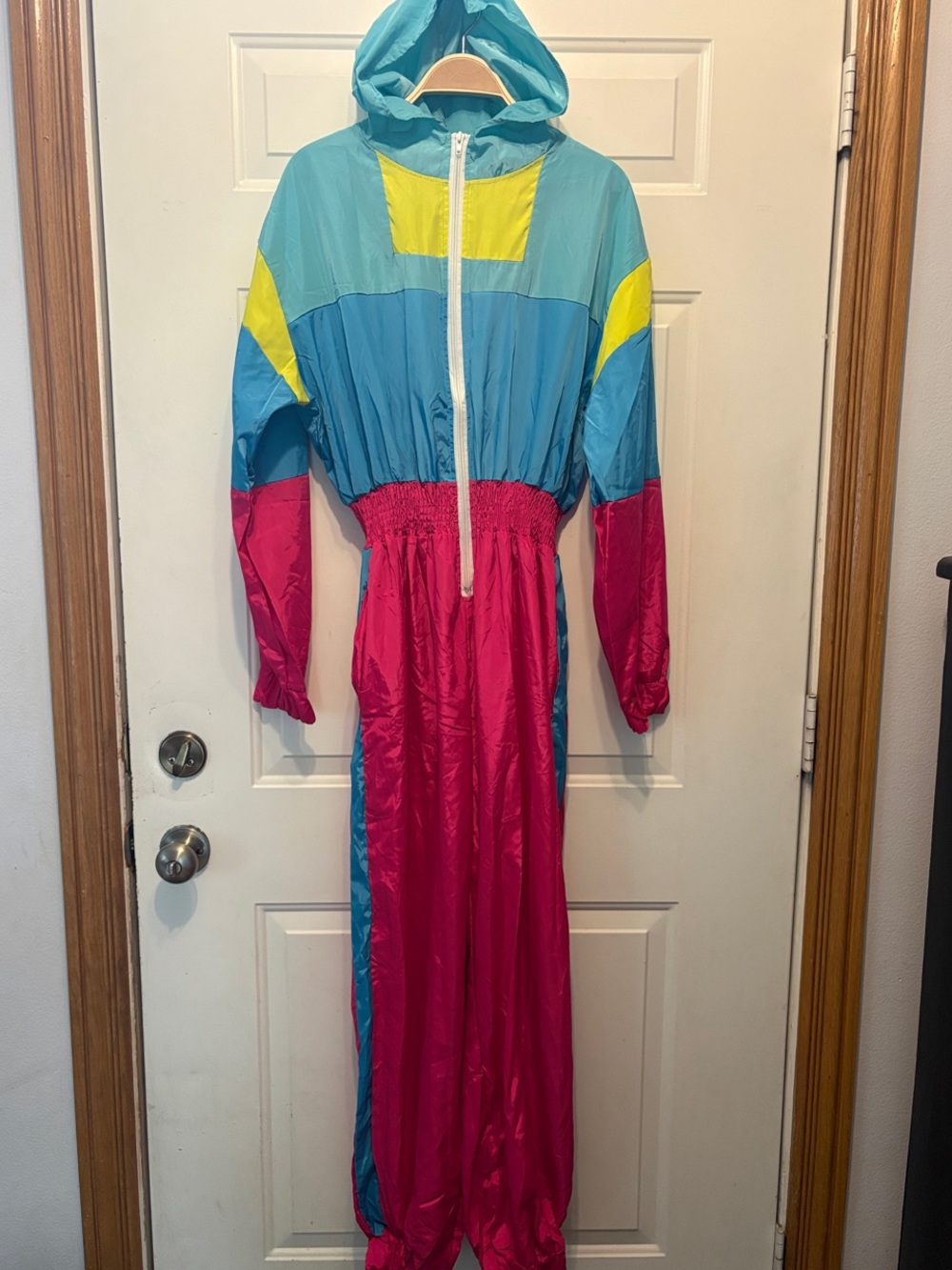 80s 90s pullover jumpsuit Halloween costume XXL
